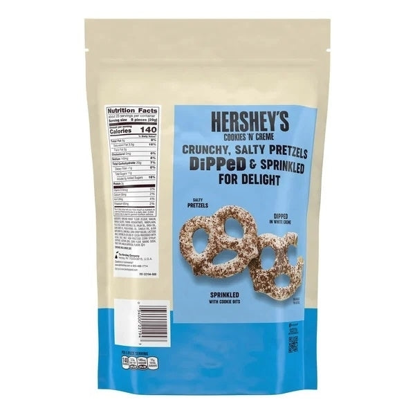 Hersheys Cookies N Creme Dipped Pretzels 24 Ounce Image 2