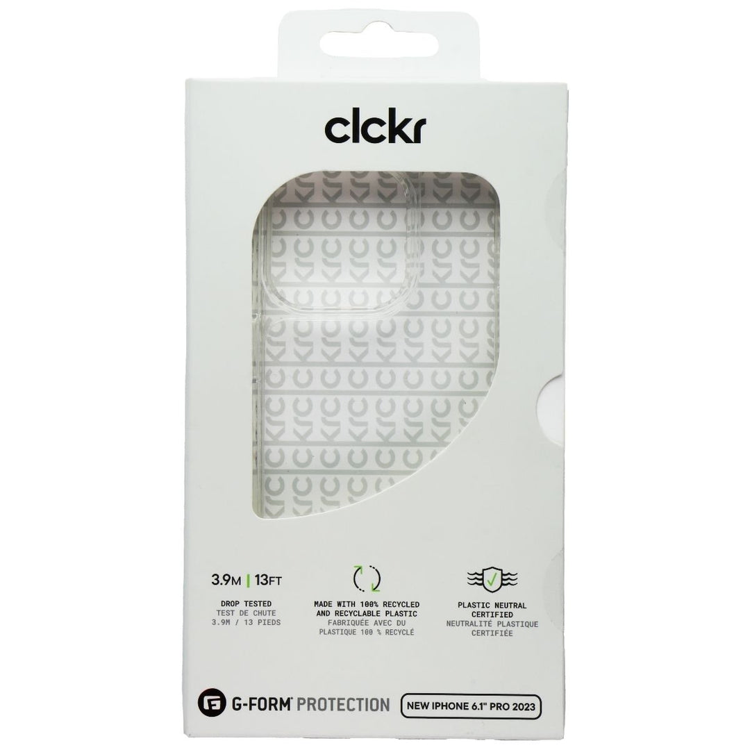 Clckr G-Form Protection Case for Apple iPhone 15 Pro - Diamond Clear Image 1