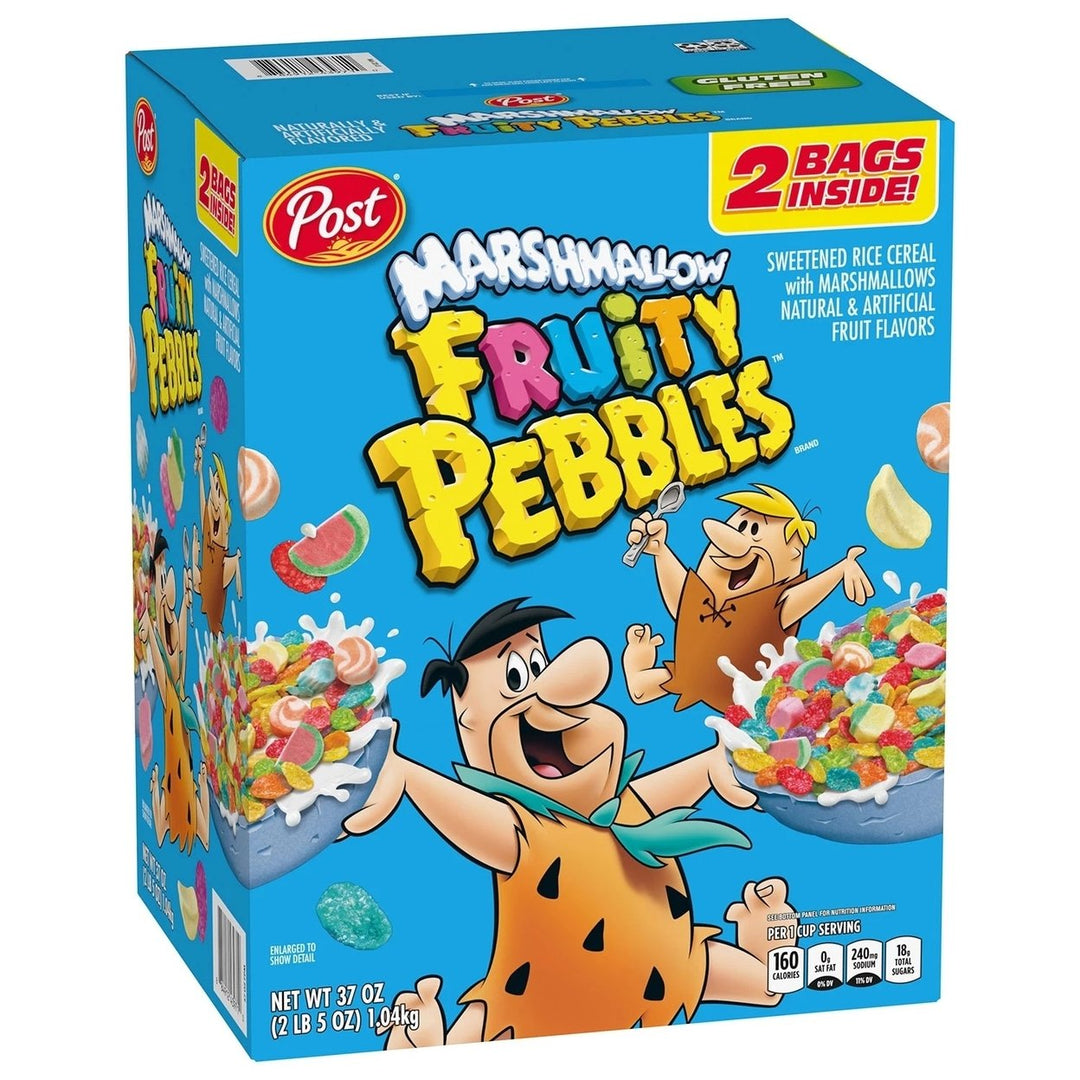 Fruity Pebbles with Marshmallows 37 Ounce Image 1