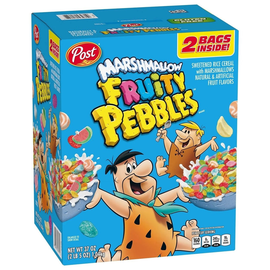 Fruity Pebbles with Marshmallows 37 Ounce Image 1