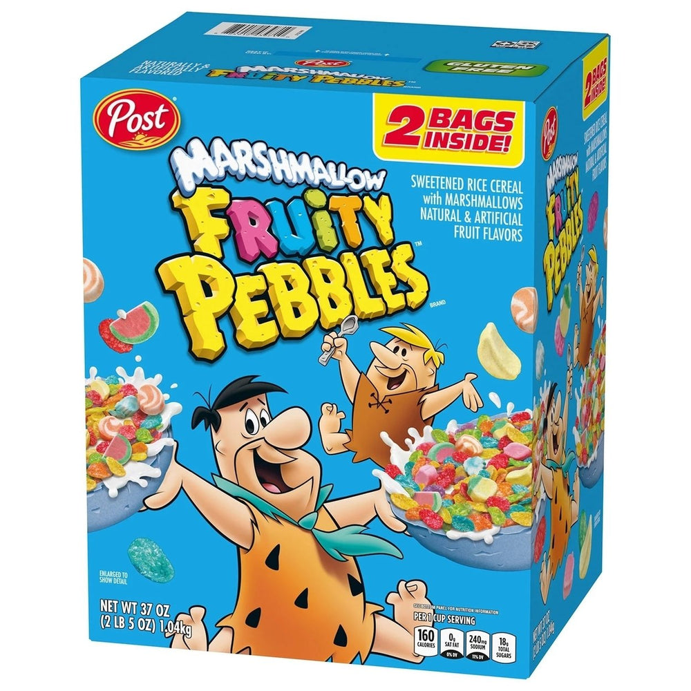 Fruity Pebbles with Marshmallows 37 Ounce Image 2