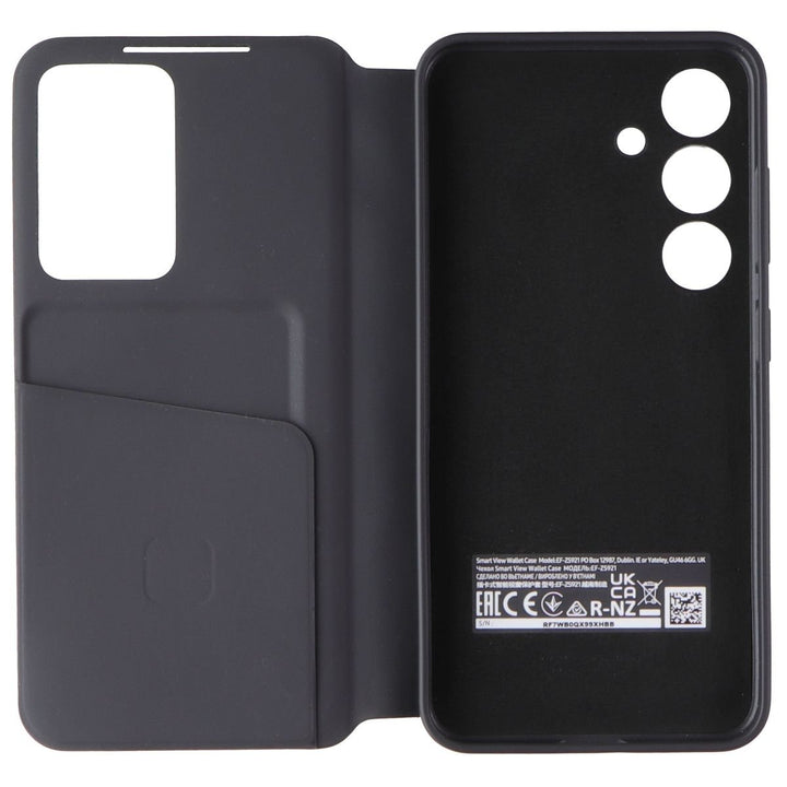 Samsung S-View Wallet Case for Galaxy S24 - Black Image 3