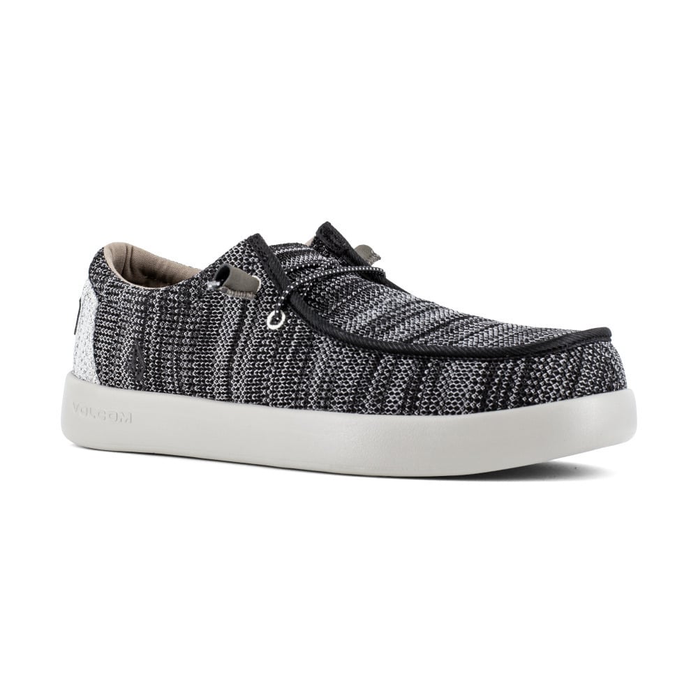 VOLCOM WORKWEAR Mens Chill Composite Toe ESD Canvas Work Shoe Black - VM30809 GREY Image 1