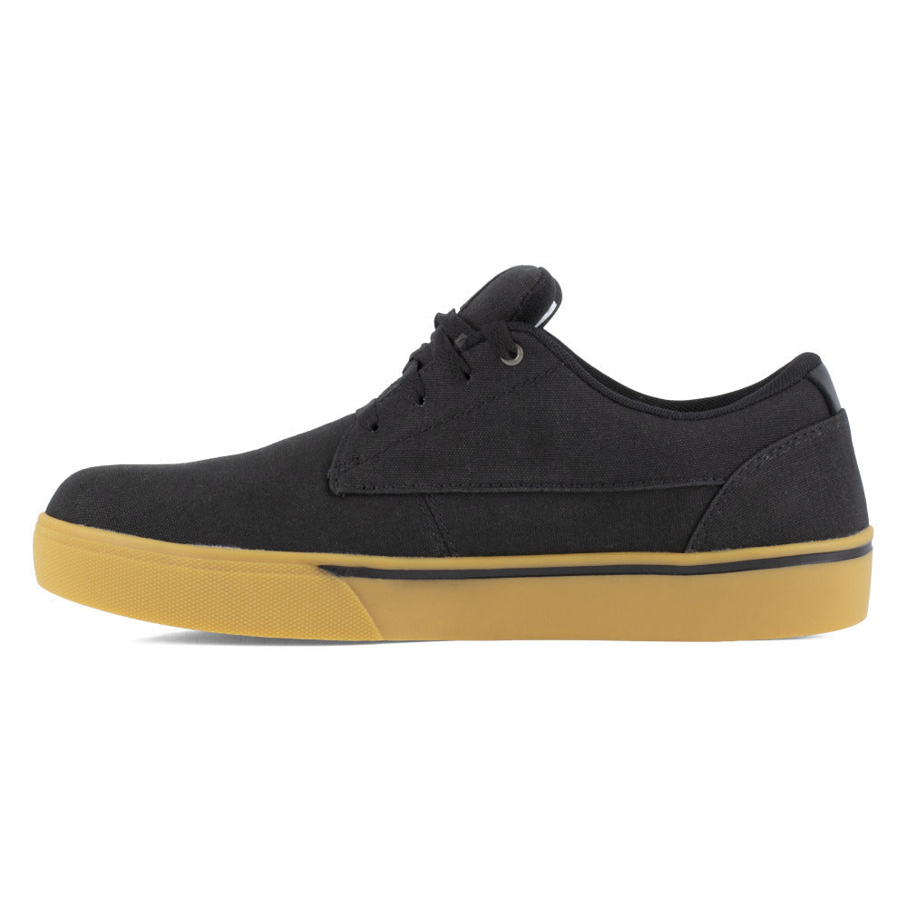 VOLCOM WORKWEAR Mens True Skate Inspired Composite Toe ESD Work Shoe Black/Gum - VM30117 BLACK/GUM Image 4