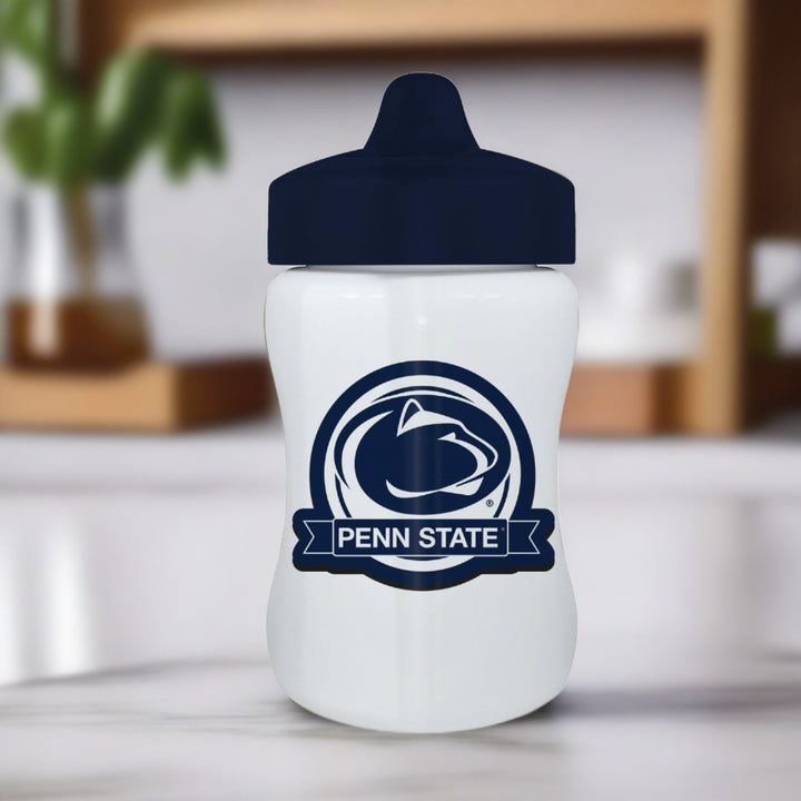 Penn State Nittany Lions Sippy Cup BPA Free 9-Ounce Toddler Drinkware Image 3