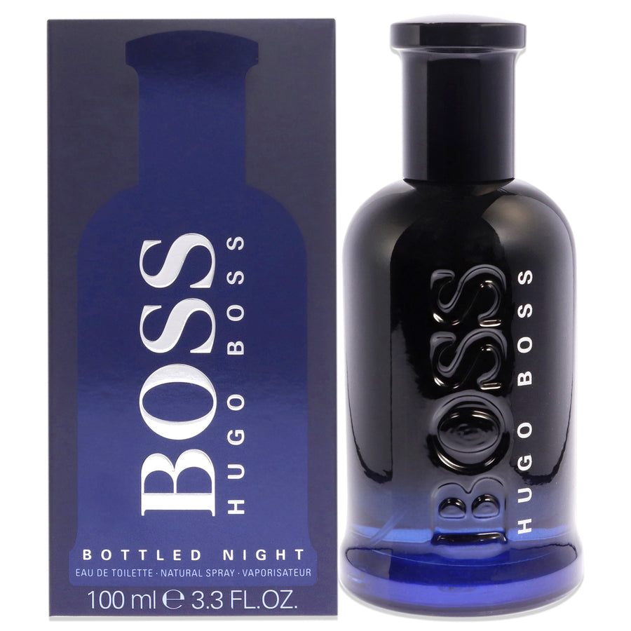 Hugo Boss Men RETAIL Boss Bottled Night 3.3 oz Image 1