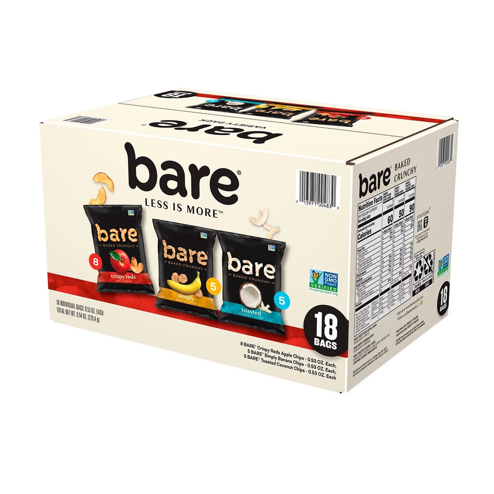 Bare Baked Crunchy Variety Pack0.53 Ounce (Pack of 18) Image 2