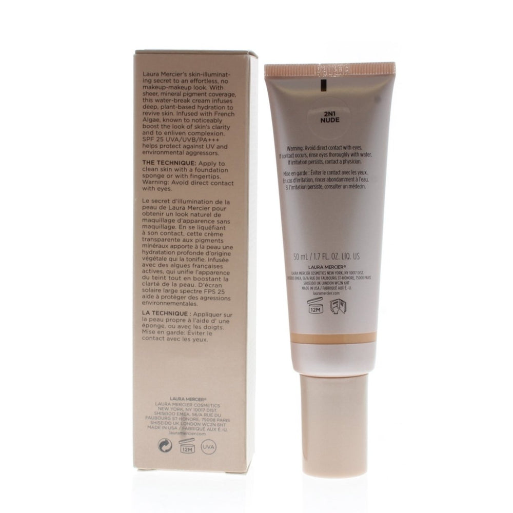 Laura Mercier Tinted Moisturizer Light Revealer Natural Skin Illuminator SPF 25 2N1 Nude 50ml/1.7oz Image 2