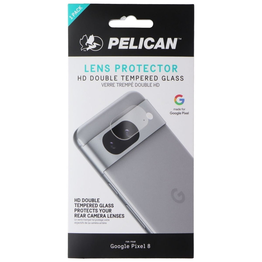 Pelican HD Double Tempered Glass Lens Protector for Google Pixel 8 - Clear Image 1