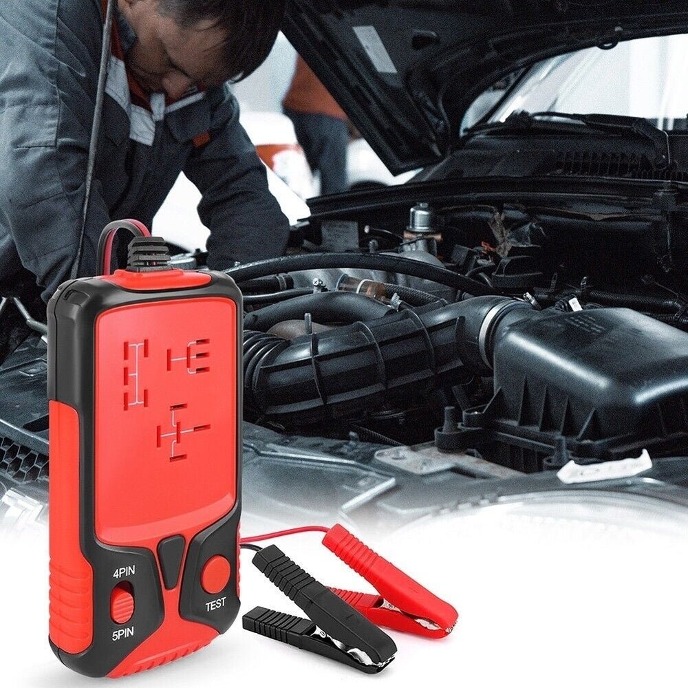 Car Battery Checker Electronic Car Relay Tester Car Tester Image 2