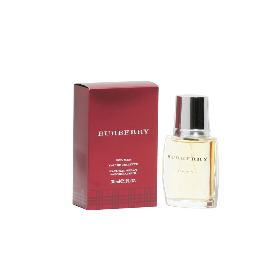 Burberry EDT Spray for Men 1.0 oz Classic Fragrance Modern Scent Image 1