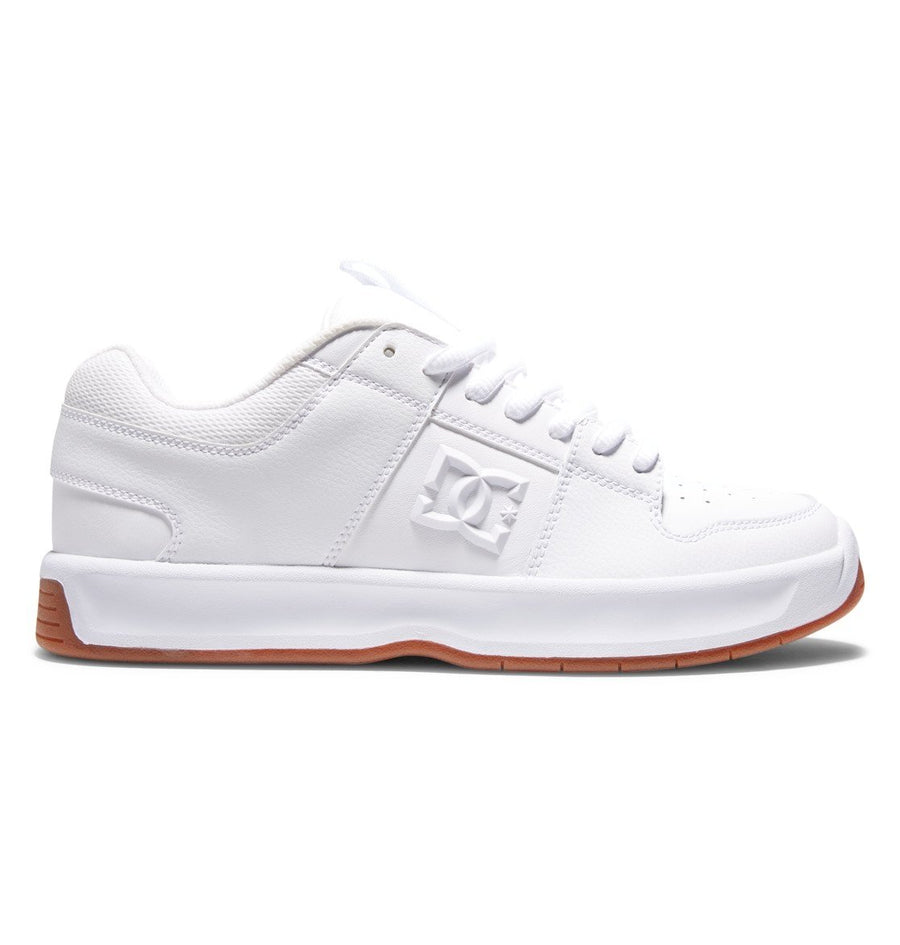 DC Shoes Mens Lynx Zero Shoes White/Gum - ADYS100615-WG5 WHITE/GUM Image 1