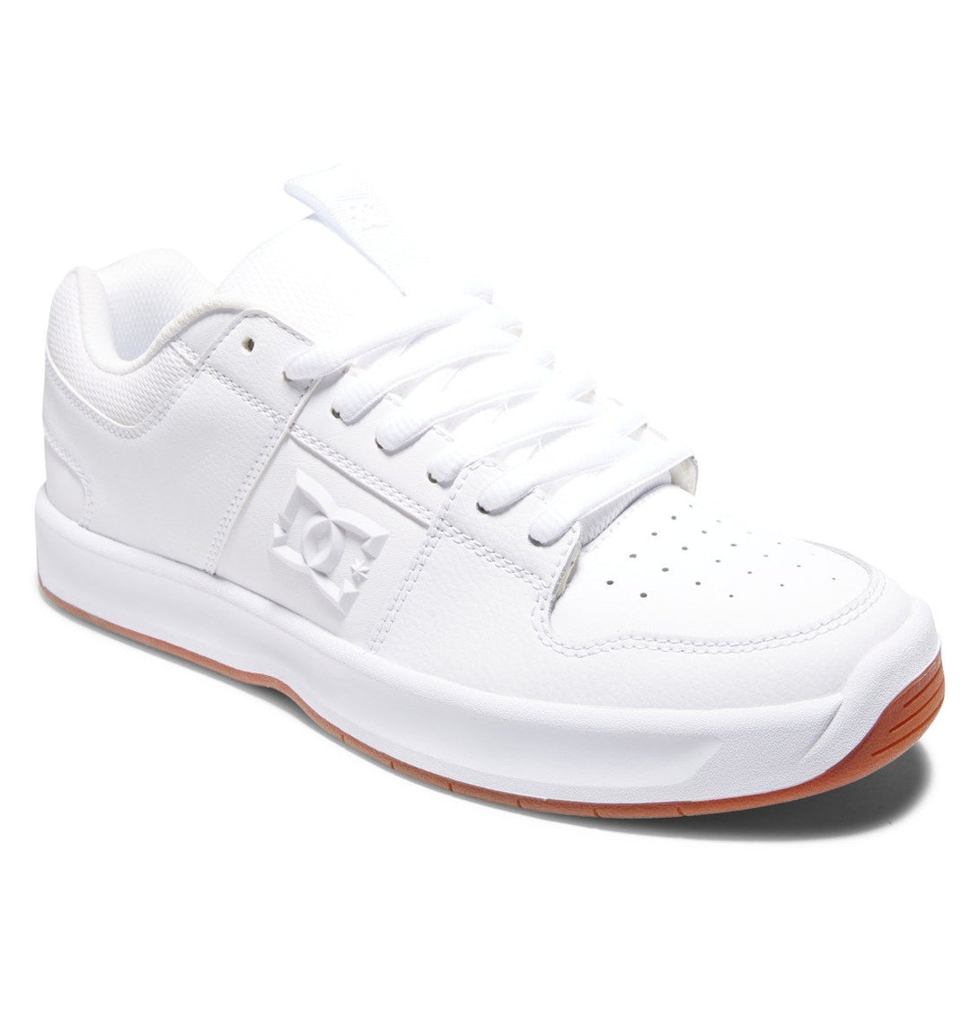 DC Shoes Mens Lynx Zero Shoes White/Gum - ADYS100615-WG5 WHITE/GUM Image 2