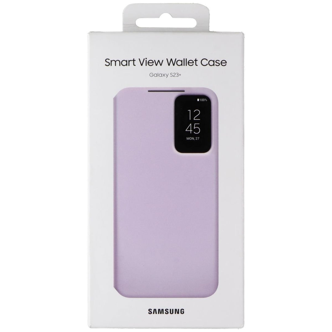 Samsung Smart View Wallet Case for Galaxy S23+ (Plus) - Lavender Image 1