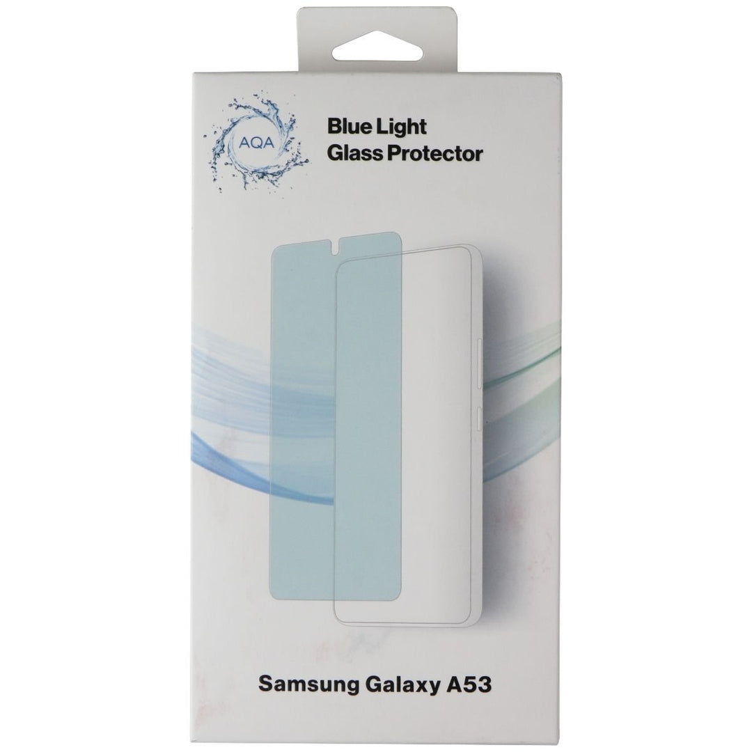 AQA Blue Light Glass Protector for Samsung Galaxy A53 - Clear Image 1