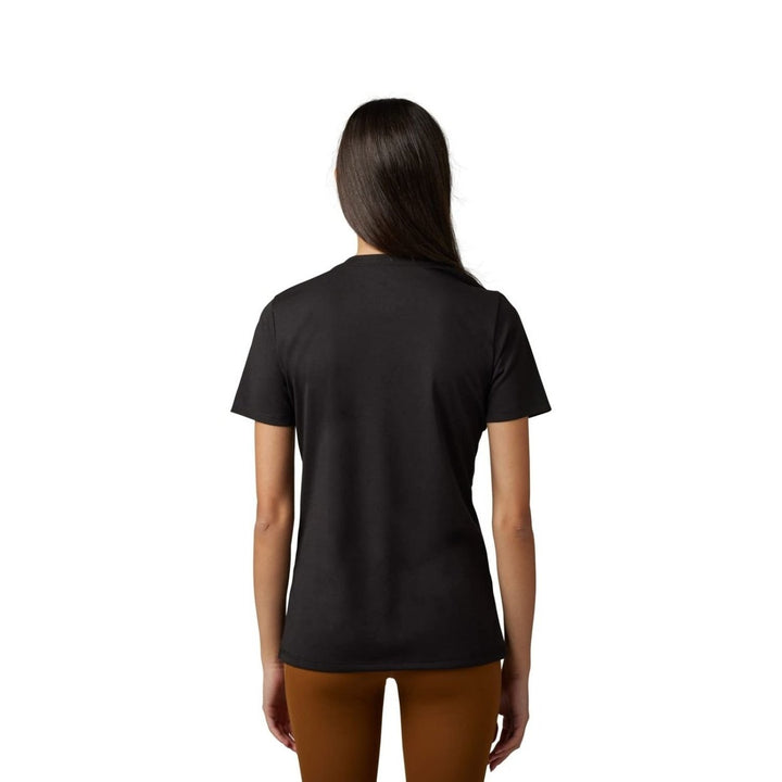 Fox Racing Womens Absolute Short Sleeve Tech Tee Black Size Standard 100% Polyester Image 3