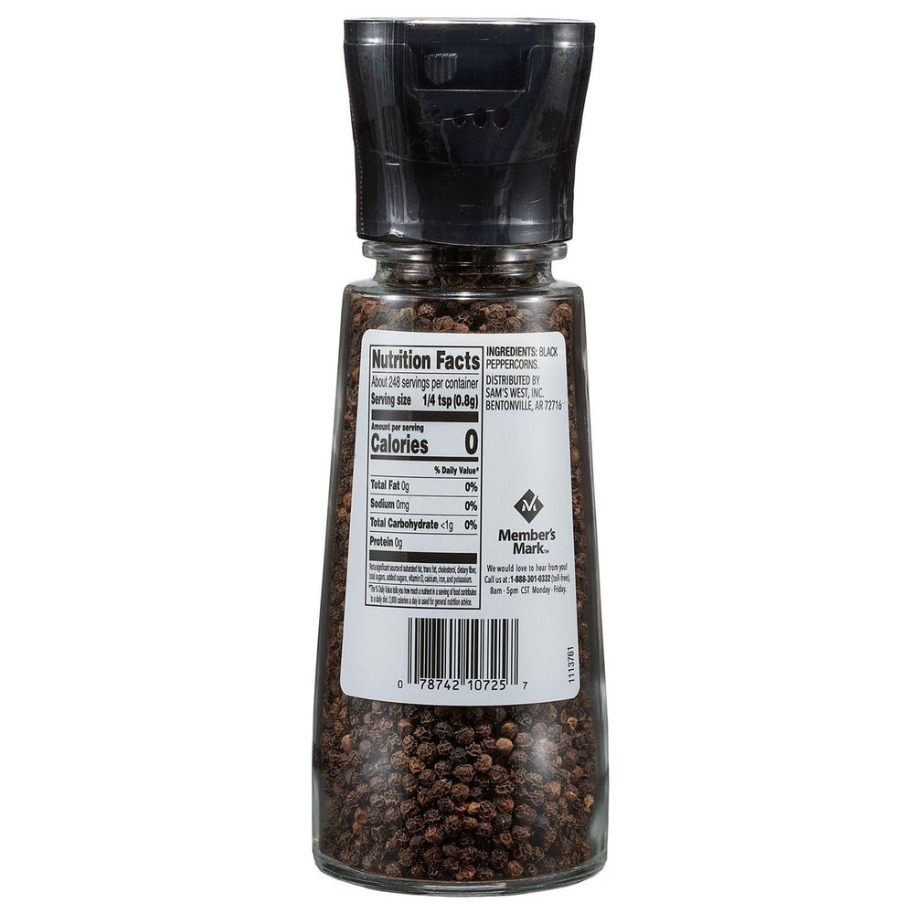 Members Mark Whole Black Pepper Grinder (7 Ounce) Image 2