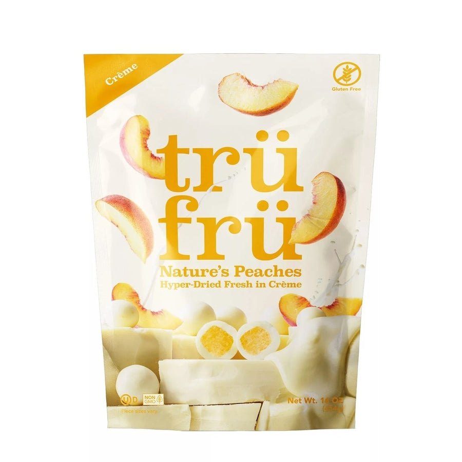 Tru Fru Natures Hyper-Dried Peaches and Crme16 Ounce Image 1