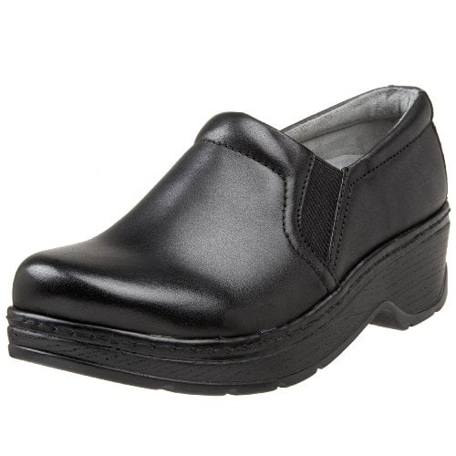 KLOGS Womens Naples Black Smooth Leather Clog - 0030010003 - 3001-0003 6-W BLACK SMOOTH Image 2