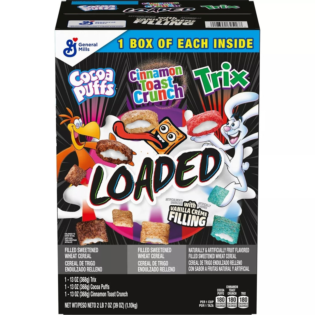 General Mills Loaded Cereal Variety Pack39 Ounce Image 3