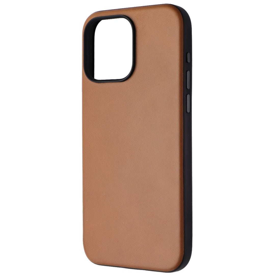 Nomad Modern Leather Case with MagSafe for iPhone 15 Pro Max - English Tan Image 1