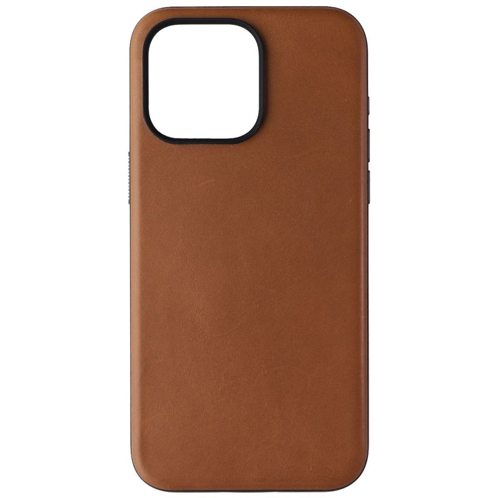 Nomad Modern Leather Case with MagSafe for iPhone 15 Pro Max - English Tan Image 2