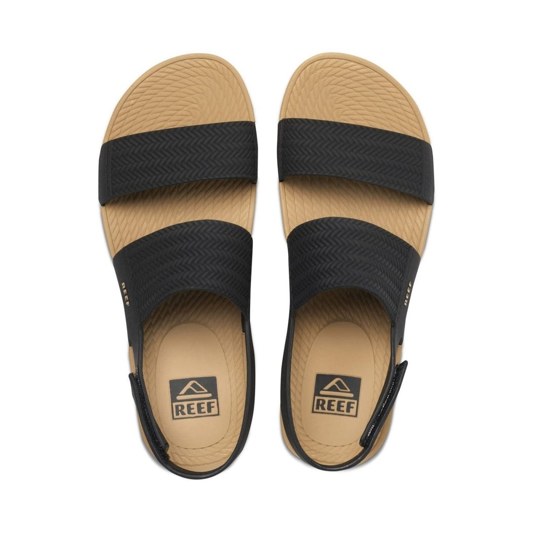 Reef Womens Water Vista Sandal BLACK/TAN Image 3