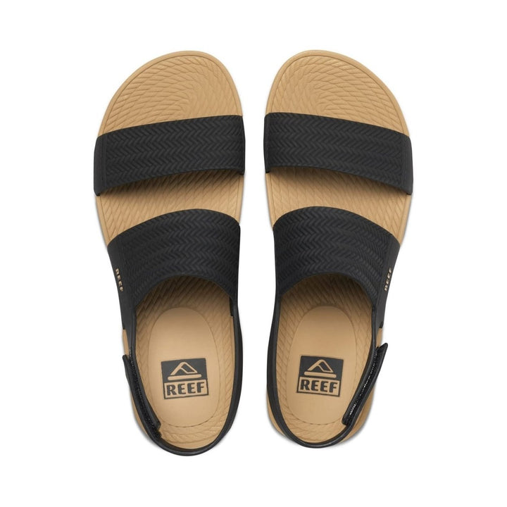 Reef Womens Water Vista Sandal BLACK/TAN Image 2