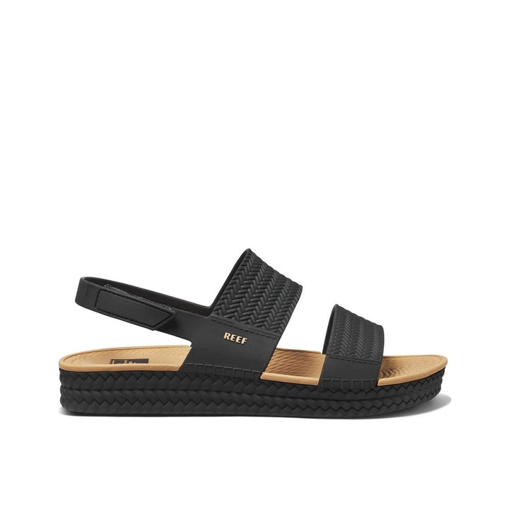 Reef Womens Water Vista Sandal BLACK/TAN Image 3