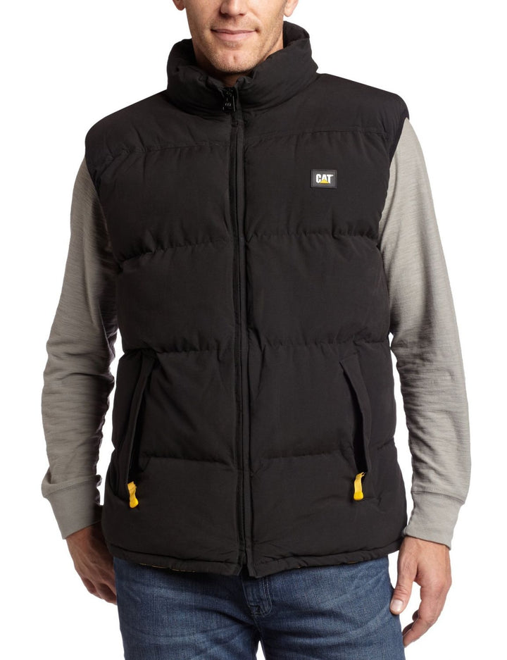 Caterpillar Workwear Mens Arctic Zone Insulated Vest Black - W12430-016 varies BLACK Image 1