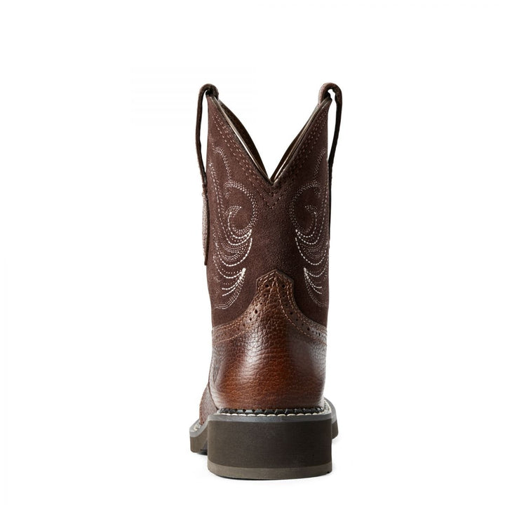 Ariat Womens 8" Fatbaby Heritage Dapper Western Boot Copper Kettle/Brownie - 10029492 COPPER KETTLE/BROWNIE Image 3