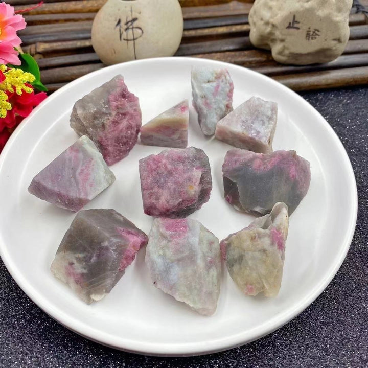 200g Bulk Natural Rose Pink Tourmaline Crystal Healing Stone Mineral Rough Birthstone for DIY Jewelry Making Jewelry Image 7