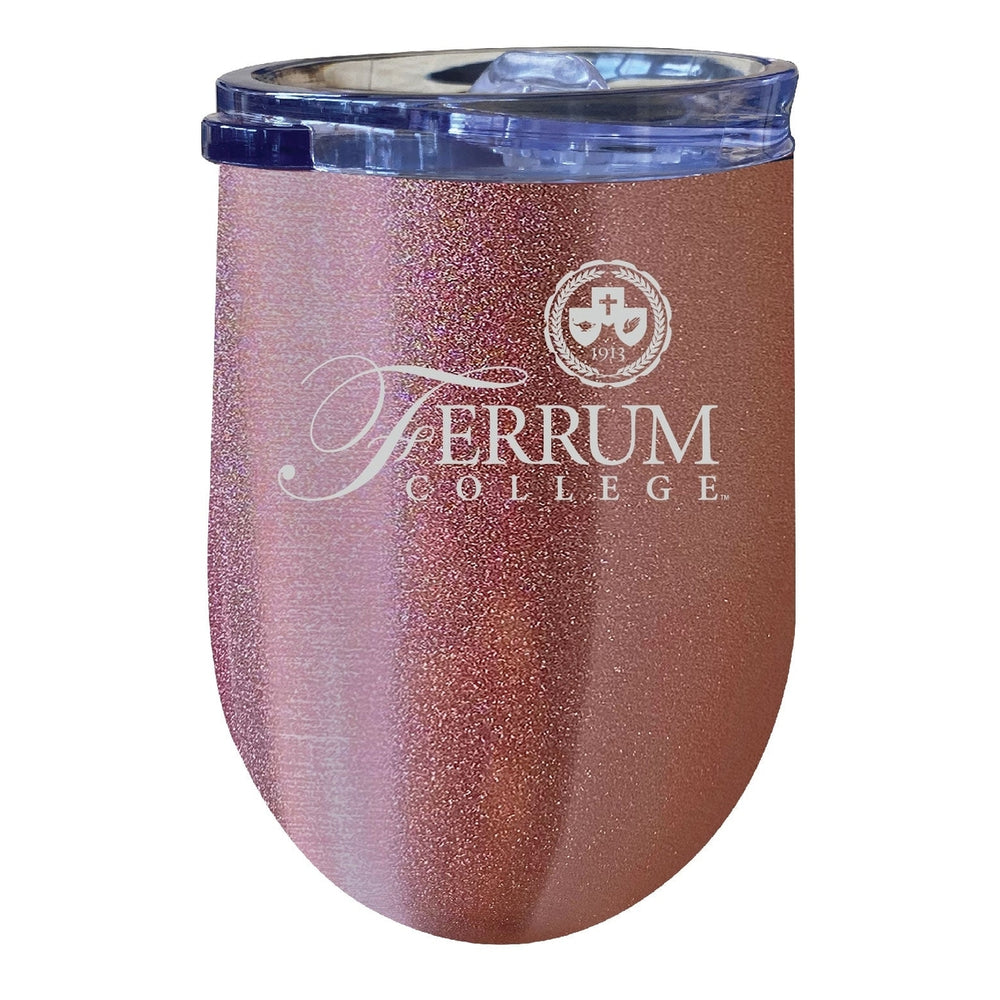 Ferrum College 12oz Laser Etched Insulated Wine Stainless Steel Tumbler Image 2