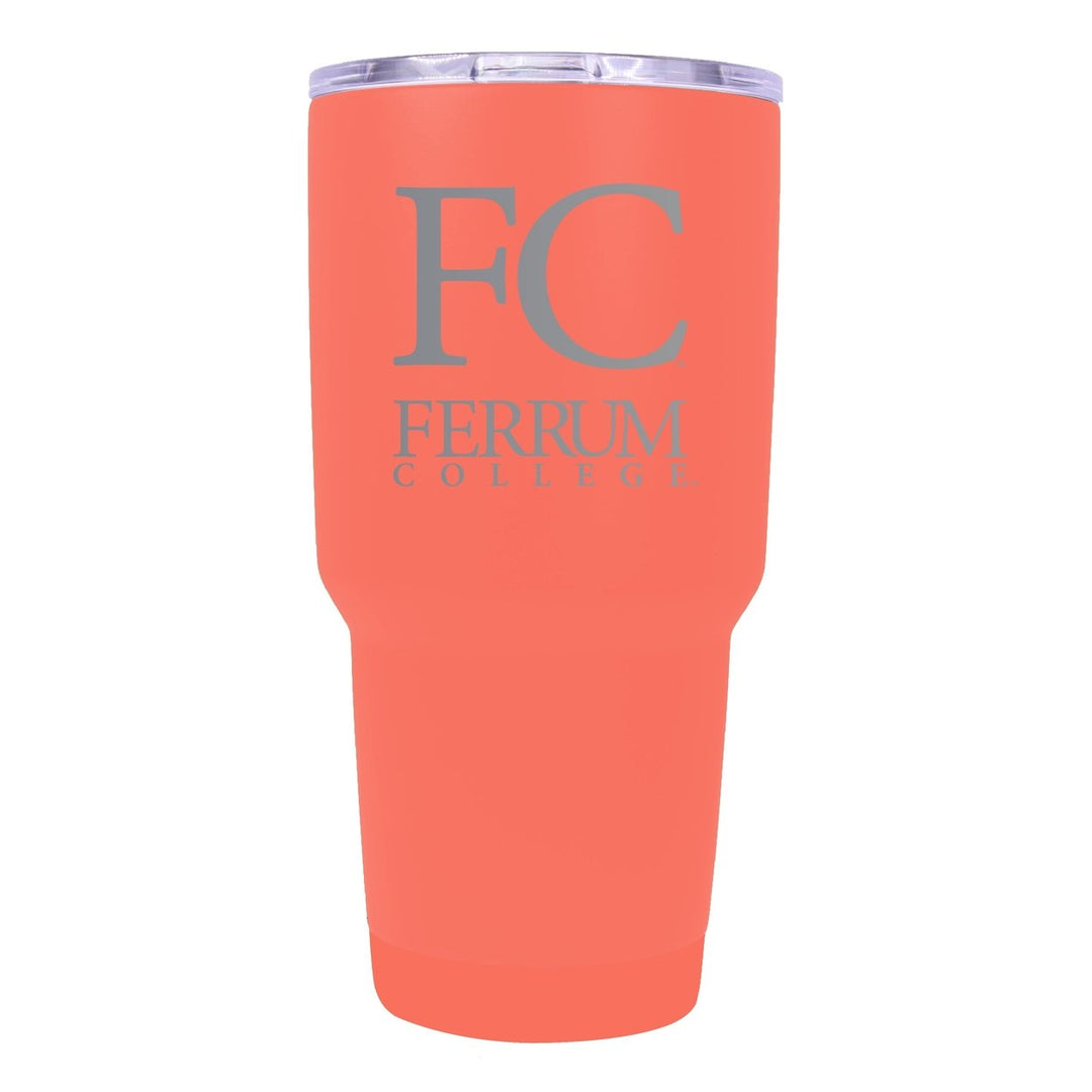 Ferrum College 24 oz Insulated Tumbler Etched - Choose Your Color Image 4