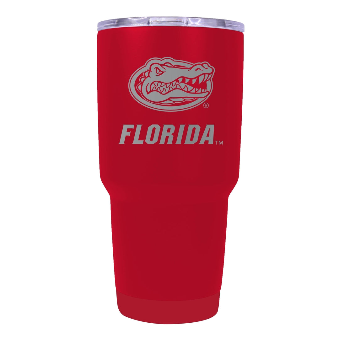 Florida Gators 24 oz Insulated Tumbler Etched - Choose Your Color Image 2