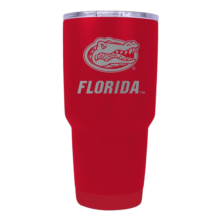 Florida Gators 24 oz Insulated Tumbler Etched - Choose Your Color Image 1