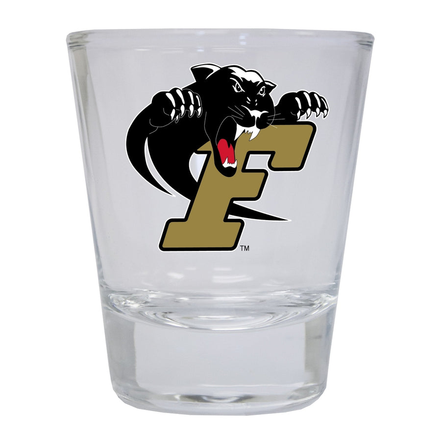 Ferrum College NCAA Legacy Edition 2oz Round Base Shot Glass Clear 4-Pack Image 1