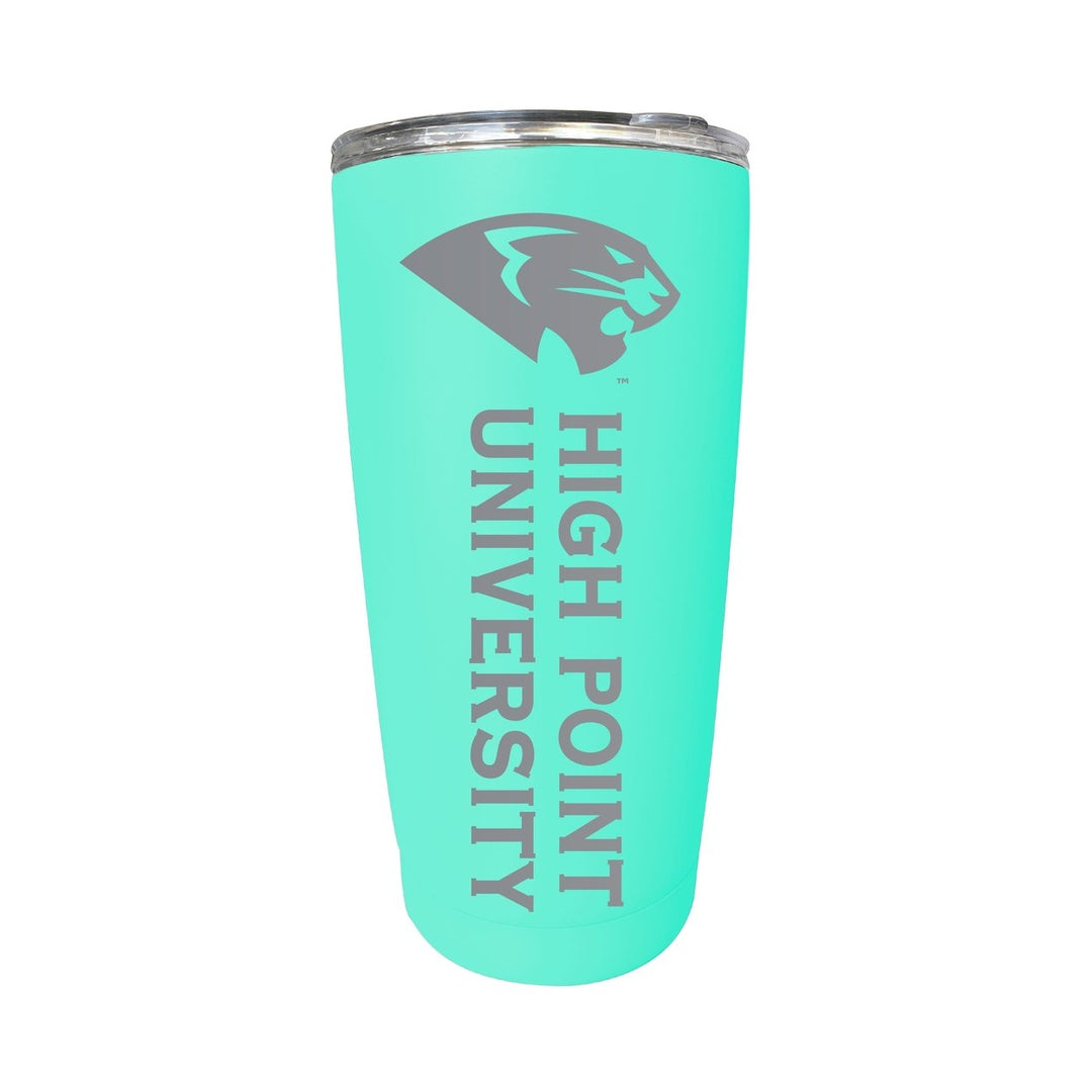 High Point University 16 oz Stainless Steel Etched Tumbler - Choose Your Color Image 6