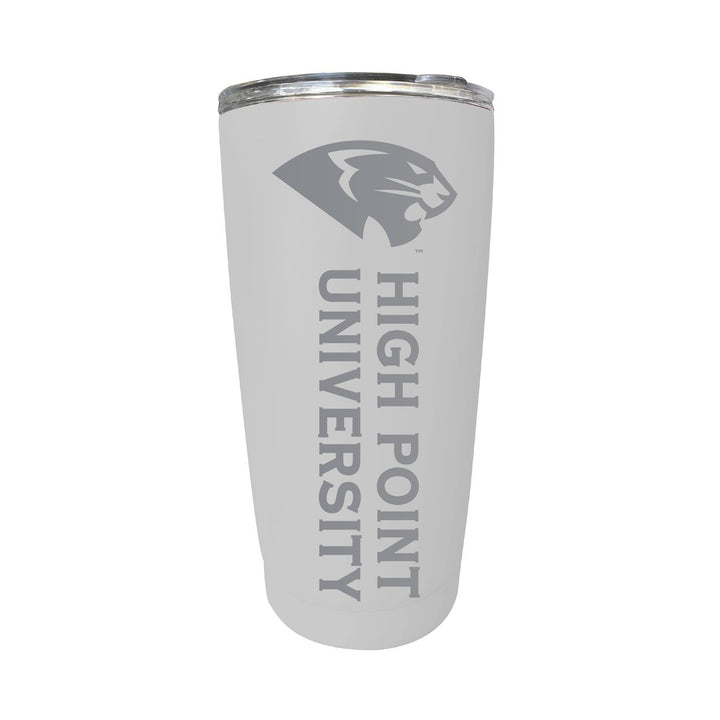 High Point University 16 oz Stainless Steel Etched Tumbler - Choose Your Color Image 1