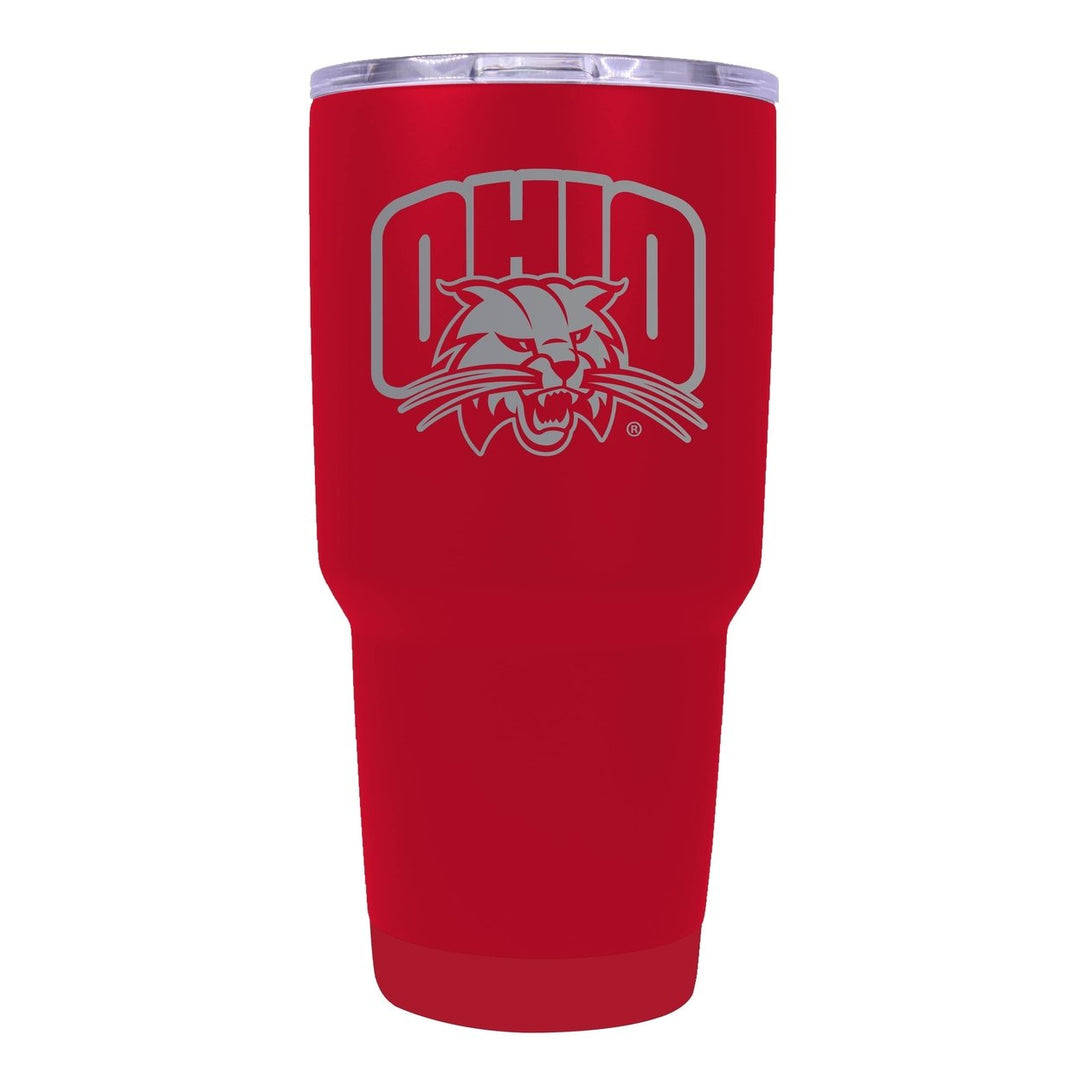 Ohio University 24 oz Insulated Tumbler Etched - Choose Your Color Image 2