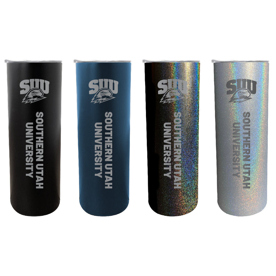 Southern Utah University NCAA Laser-Engraved Tumbler - 16oz Stainless Steel Insulated Mug Image 1