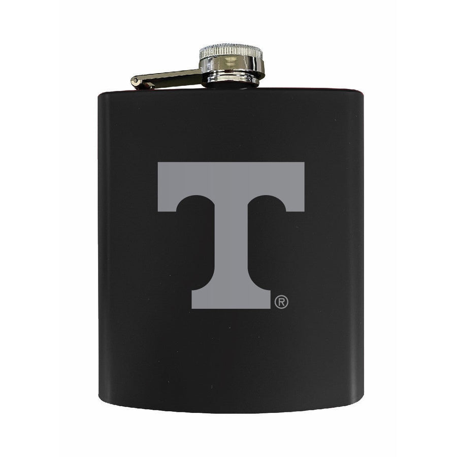 Tennessee Knoxville Stainless Steel Etched Flask - Choose Your Color Image 1