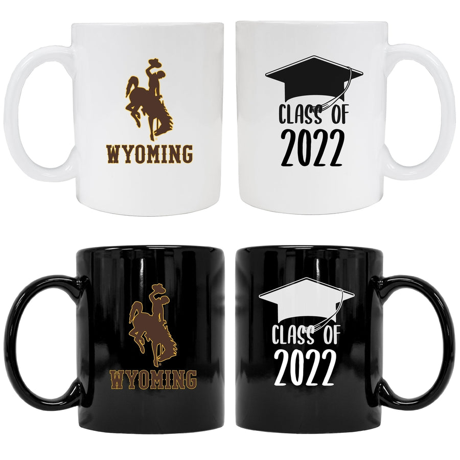 University of Wyoming Grad Ceramic Coffee Mug White Image 1