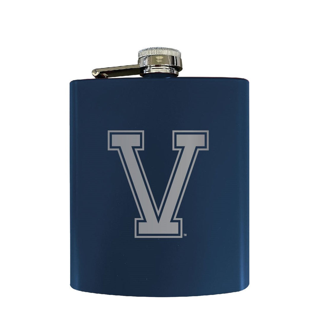 Vermont Catamounts Stainless Steel Etched Flask - Choose Your Color Image 1