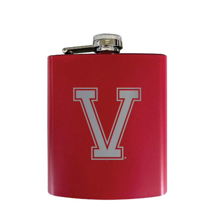 Vermont Catamounts Stainless Steel Etched Flask - Choose Your Color Image 3