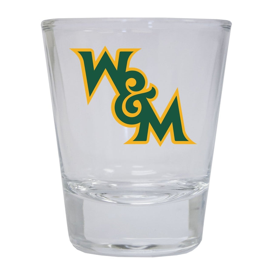 William and Mary NCAA Legacy Edition 2oz Round Base Shot Glass Clear 4-Pack Image 1