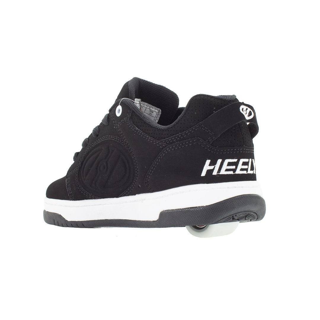 HEELYS Unisex Kids Voyager Wheeled Shoe Black/White - HE100713H 3 BLACK/WHITE Image 2