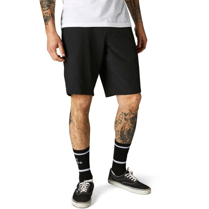 Fox Racing Mens Essex Tech Stretch Short Black 21" Athletic Casual Shorts Image 1