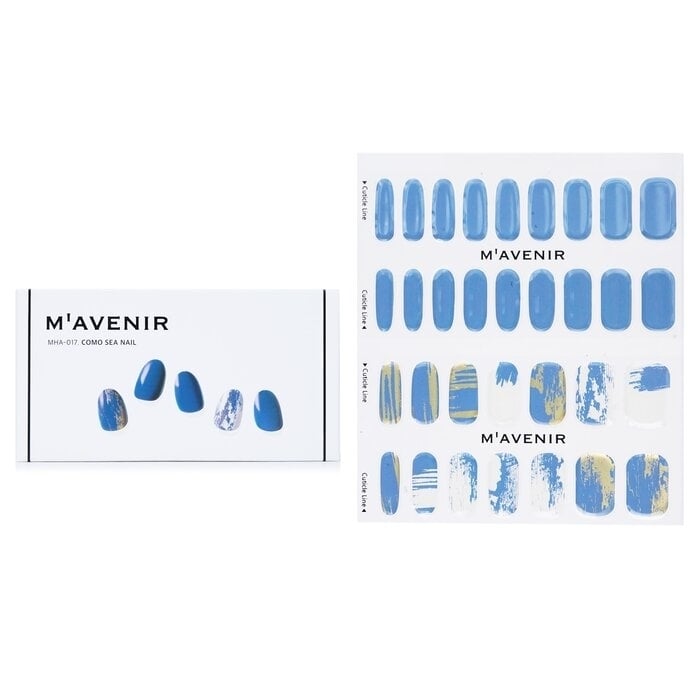 Mavenir - Nail Sticker (Blue) - Como Sea Nail(32pcs) Image 1