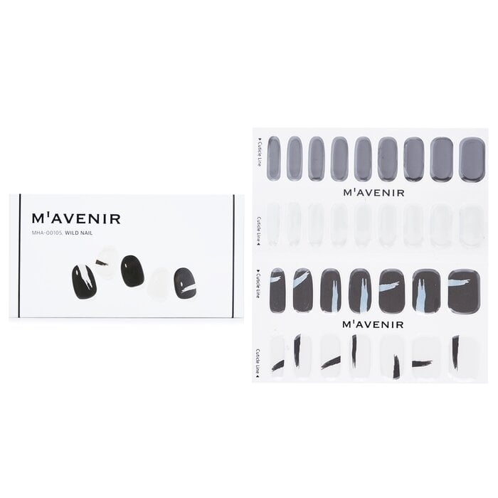 Mavenir - Nail Sticker (Assorted Colour) - Wild Nail(32pcs) Image 1